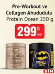 PROTEİN OCEAN PRE WORKOUT VE COLLAGEN AHUDUDULU 250 G fiyat ve kampanya bilgisi